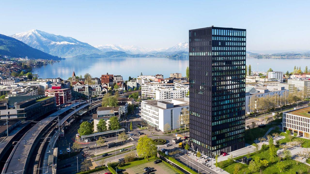 Park Tower City View Apartments Zug Exteriér fotografie